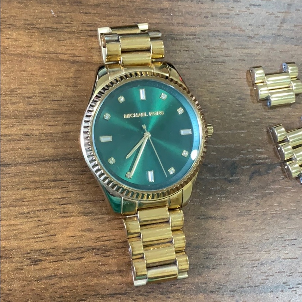 Michael Kors gold toned watch